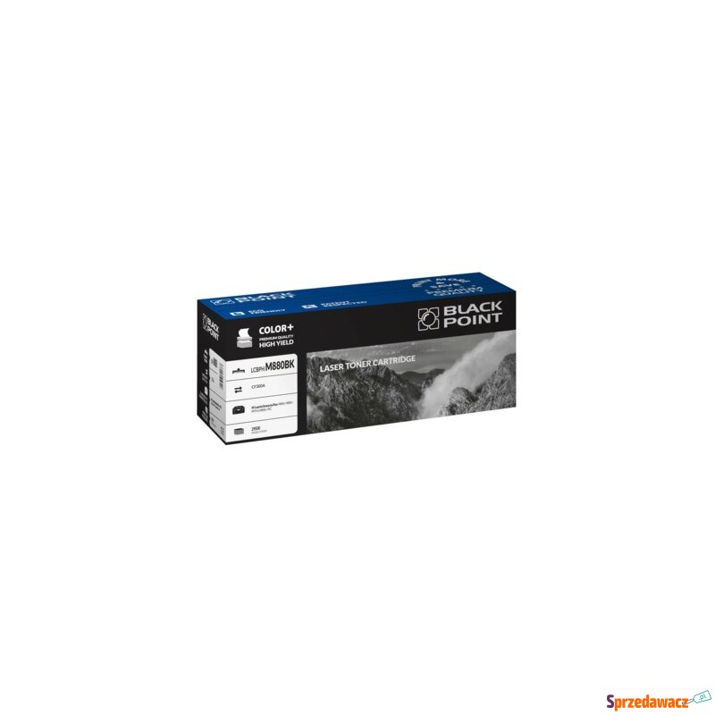 Toner BLACKPOINT LCBPHM880BK Czarny (Black) - Tusze, tonery - Nysa