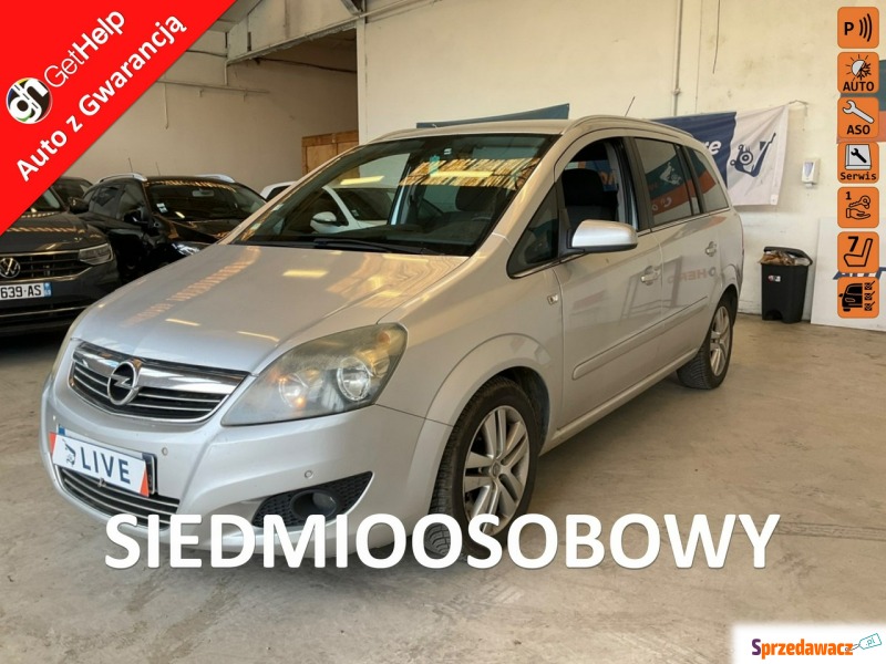 Opel Zafira - 7 m, po liftingu, czujniki przód... - Samochody osobowe - Wejherowo