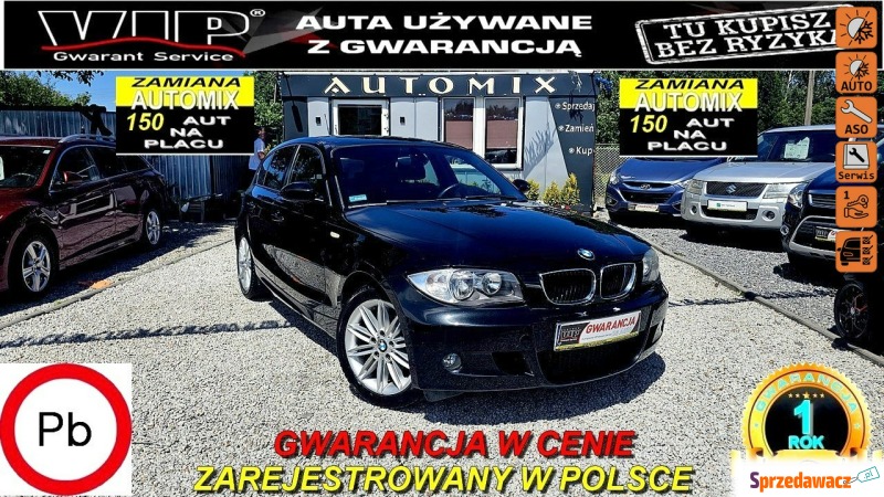 BMW Seria 1  Hatchback 2008,  1.6 benzyna - Na sprzedaż za 22 800 zł - Świdnica