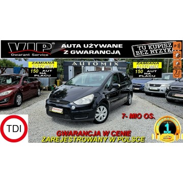 Ford S-Max - 2,0TDCI ! 7OS.7 foteli .ZAREJESTR. Dobre wyposażenie/Gwarancja*ZAMIANA