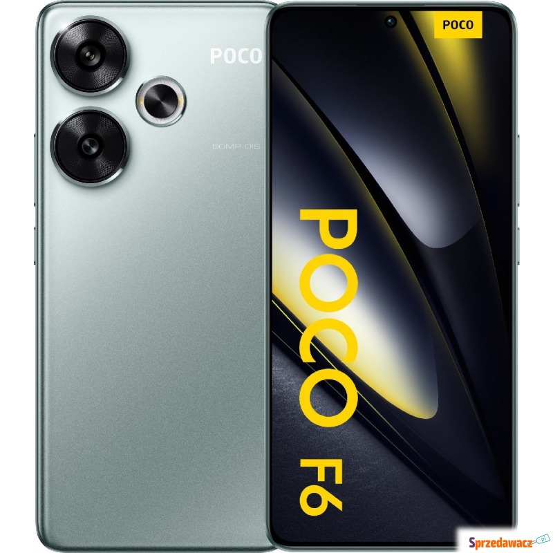 Smartfon POCO F6 5G 12/512GB Zielony (MZB0H9LEU) - Telefony komórkowe - Tarnobrzeg