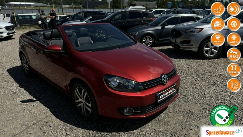 Volkswagen Golf  Kabriolet 2013,  1.4 benzyna - Na sprzedaż za 34 999 zł - Gdańsk