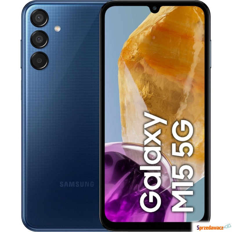 Smartfon Samsung Galaxy M15 5G 4/128GB Granatowy... - Telefony komórkowe - Legionowo