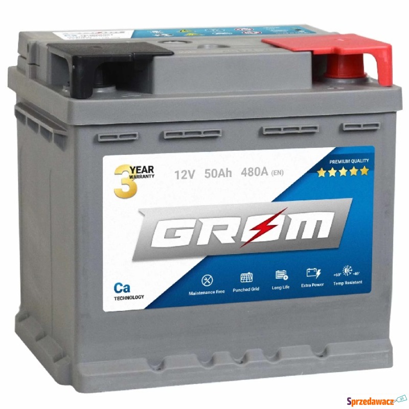 Akumulator 50Ah 480A EN Grom P...