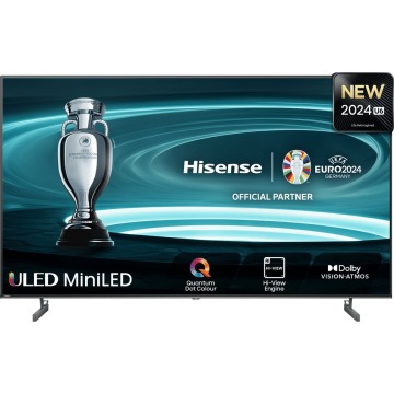 Telewizor Hisense Hisense 55U6NQ, QLED TV - 55 - black/dark grey, UltraHD/4K, triple tuner, Mini LED