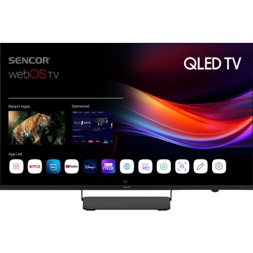 Telewizor Sencor SLE 43Q870TCSB QLED 43'' 4K Ultra HD WebOS