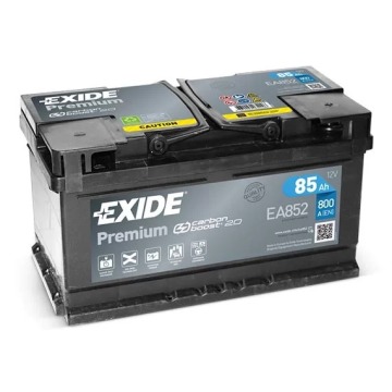 Akumulator 85Ah 800A Exide Premium EA852 P+