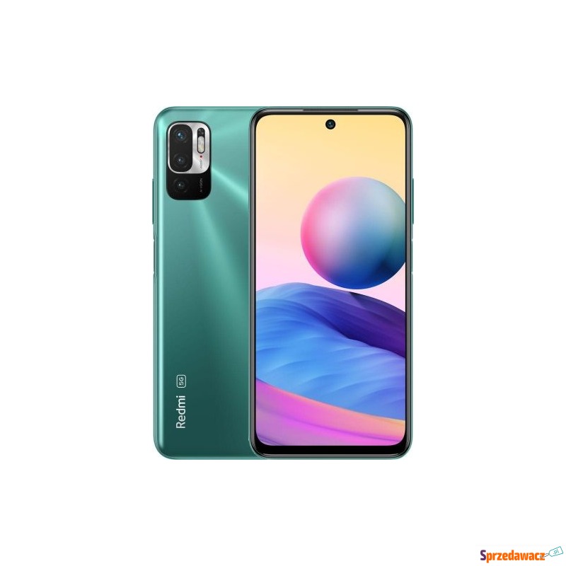 Smartfon Xiaomi Redmi Note 10 5G 4/64GB Zielony... - Telefony komórkowe - Nysa