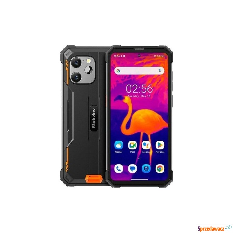 Smartfon Blackview BV8900 8/256GB Czarno-poma... - Telefony komórkowe - Radom