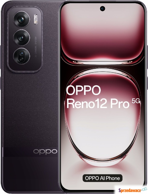 Smartfon Oppo Reno 12 Pro 12/512GB Czarny (CPH2629) - Telefony komórkowe - Białystok