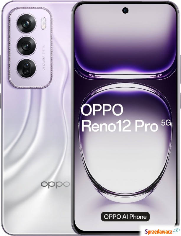 Smartfon Oppo Reno 12 Pro 5G 12/512GB Srebrny... - Telefony komórkowe - Legnica