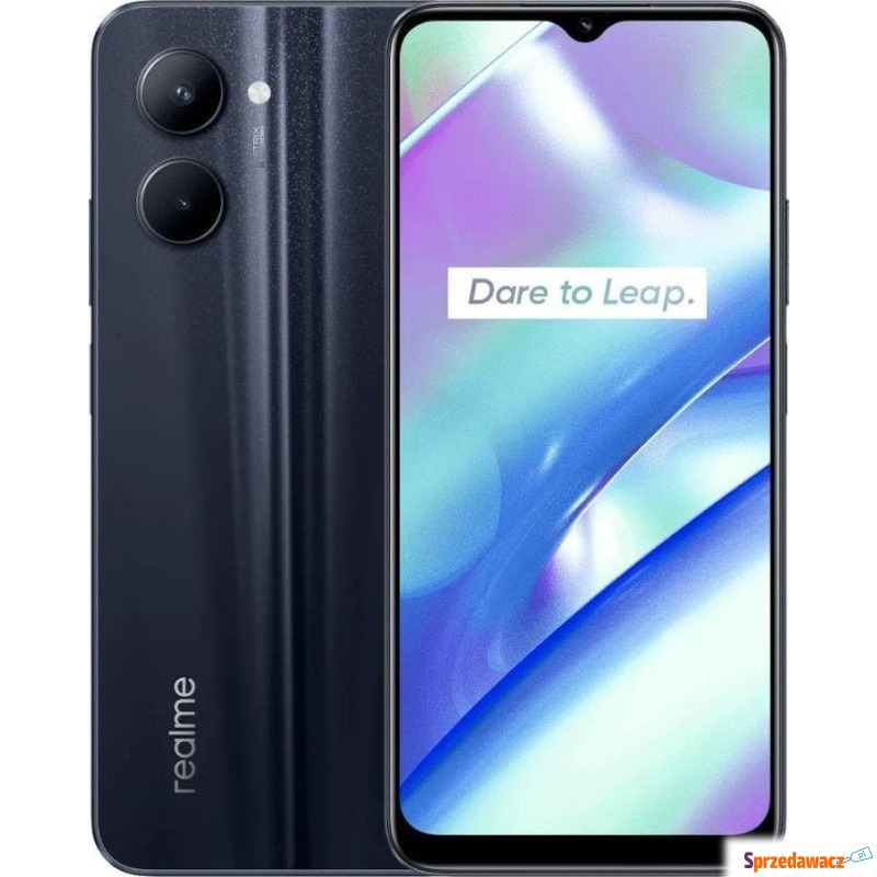 Smartfon Realme C33 4/128GB Czarny (69417644008010) - Telefony komórkowe - Drawsko