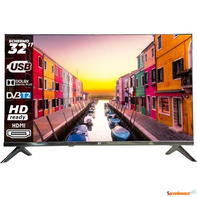 Telewizor JCL Telewizja JCL 32HDDTV2023 HD 32"... - Telewizory - Częstochowa