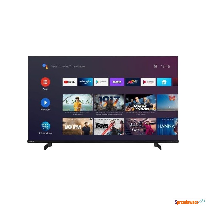 Telewizor Toshiba TV Set|TOSHIBA|43"|4K/Smart... - Telewizory - Koszalin