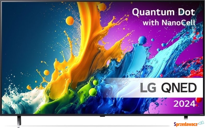 Telewizor LG Smart TV LG 43QNED80T6A 4K Ultra... - Telewizory - Częstochowa