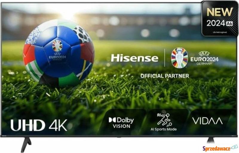 Telewizor Hisense Smart TV Hisense 50A6N 4K Ultra... - Telewizory - Piaseczno