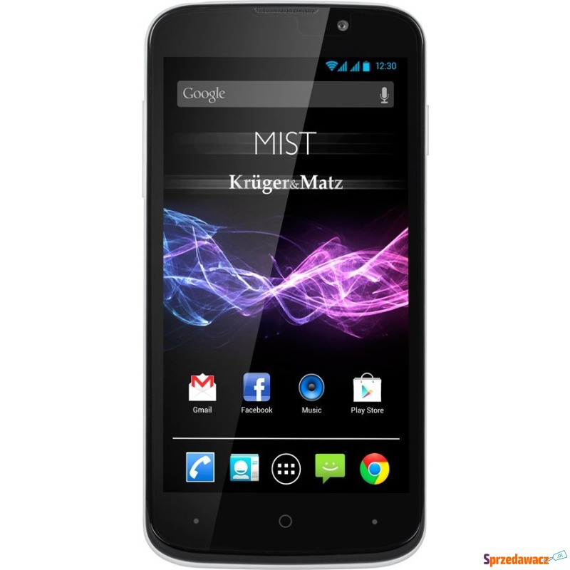 Smartfon Kruger&Matz Mist 1/4GB Biały (KM0406) - Telefony komórkowe - Płock