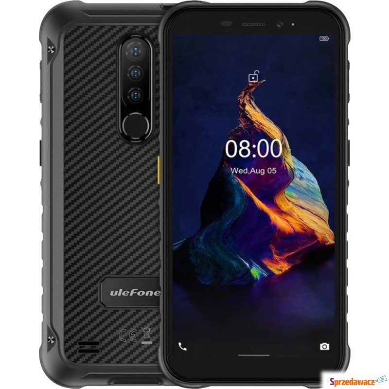 Smartfon UleFone Armor X8 4/64GB Czarny (UF-AX8/BK) - Telefony komórkowe - Częstochowa