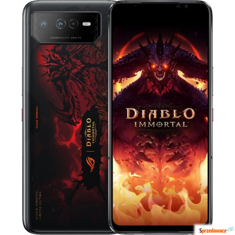 Smartfon Asus ROG Phone 6 Diablo Immortal 5G... - Telefony komórkowe - Chełm