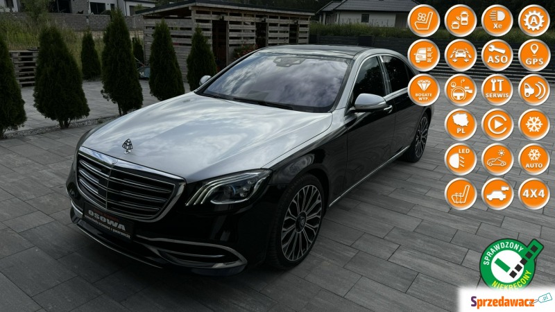 Mercedes S 350 - Long Maybach piękny stan pełne... - Samochody osobowe - Gdańsk