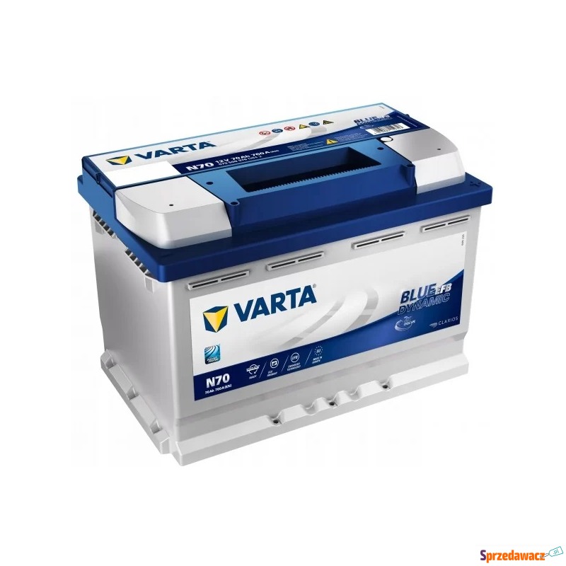 Akumulator Varta Blue Dynamic EFB start&stop 70Ah... - Akumulatory - Ostrowiec Świętokrzyski