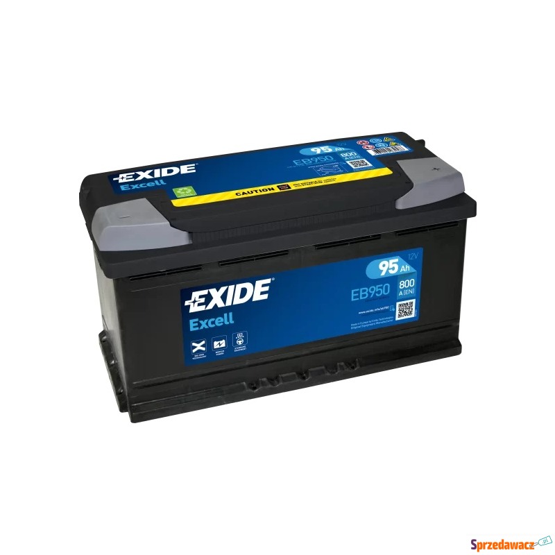 Akumulator Exide Excell 95Ah 800A EB950 en P+ - Akumulatory - Ostrowiec Świętokrzyski