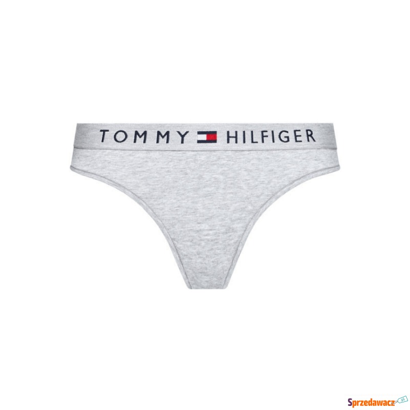 
STRINGI DAMSKIE TOMMY HILFIGER UW0UW01555 SZARE - Slipy, bokserki męskie - Gdynia