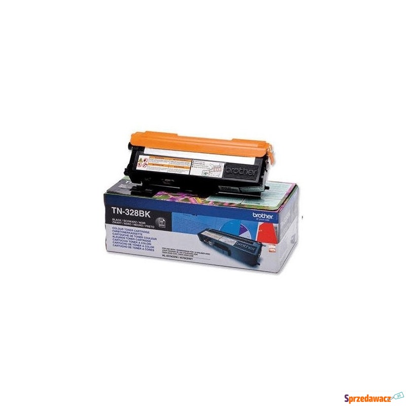 Toner Oryginalny Brother TN-328BK (TN328BK) (... - Tusze, tonery - Piaseczno