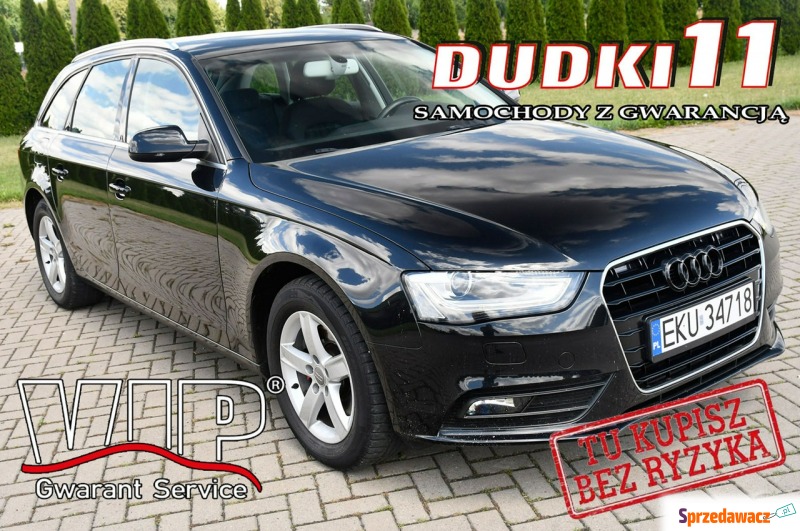 Audi A4 - 1,8TFSI DUDKI11, Navi< Klimatr 2 st... - Samochody osobowe - Kutno