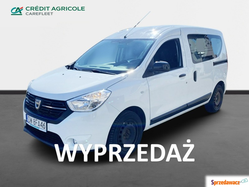 Dacia Dokker 2018,  1.5 diesel - Na sprzedaż za 36 200 zł - Janki