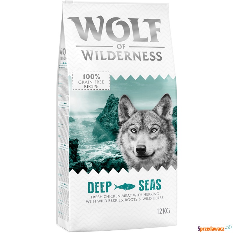 Wolf of Wilderness Adult „Deep Seas”, śledź -... - Karmy dla psów - Tarnów