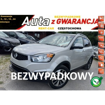 SsangYong Korando - 2.0DT*150PS OPŁACONY Bezwypadkowy 4x4*AWD-LOCK*Klima Serwis GWARANCJ24