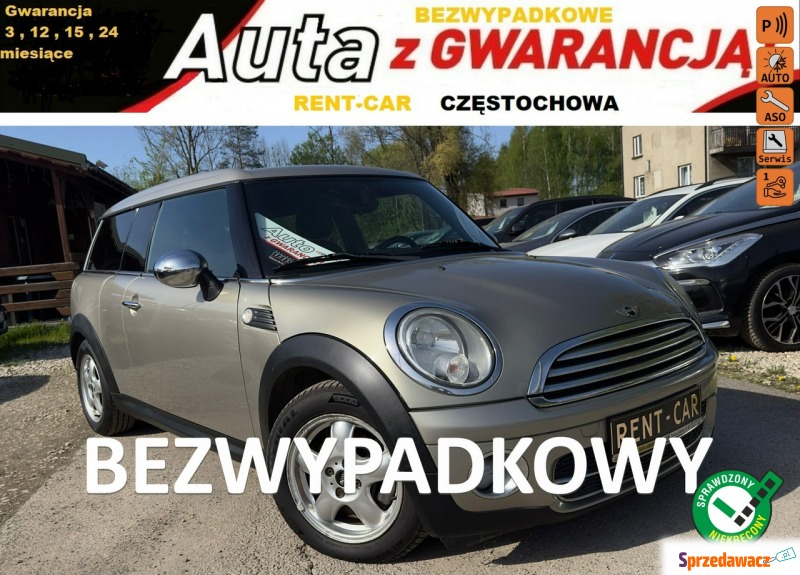 Mini Clubman - 1.6D 109PS OPŁACONY Bezwypadkowy... - Samochody osobowe - Częstochowa