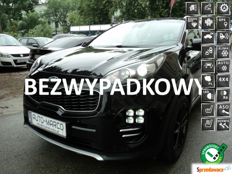 Kia Sportage  SUV 2017,  1.6 benzyna - Na sprzedaż za 82 900 zł - Lublin