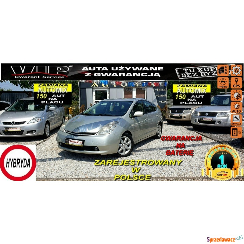 Toyota Prius  Hatchback 2005,  1.5 hybryda - Na sprzedaż za 26 900 zł - Świdnica