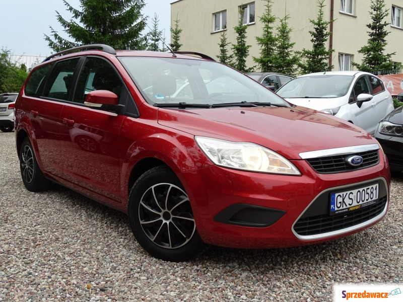 Ford Focus mk II, 1.6 benzyna, 2009r, Bezwypadkowy - Samochody osobowe - Kościerzyna