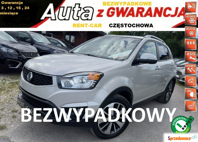 SsangYong Korando  SUV 2014,  2.0 diesel - Na sprzedaż za 33 900 zł - Częstochowa