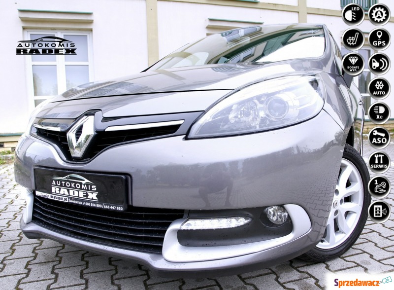 Renault Scenic  Minivan/Van 2013,  1.5 diesel - Na sprzedaż za 34 400 zł - Świebodzin