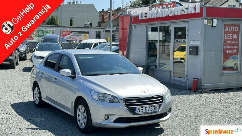 Peugeot 301  Sedan/Limuzyna 2014,  1.2 benzyna - Na sprzedaż za 22 900 zł - Elbląg