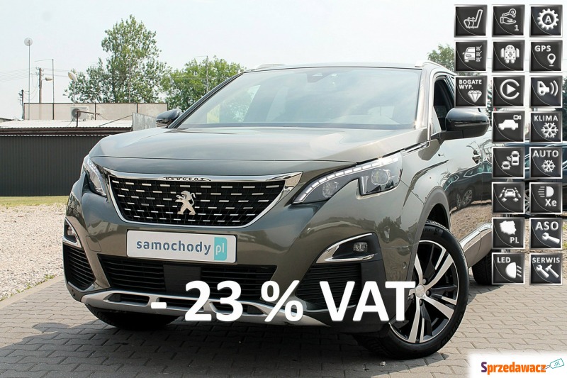 Peugeot 5008  SUV 2020,  2.0 diesel - Na sprzedaż za 109 998 zł - Warszawa