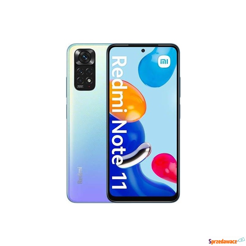 Smartfon Xiaomi Redmi Note 11 4/64GB Star Blue... - Telefony komórkowe - Siedlce