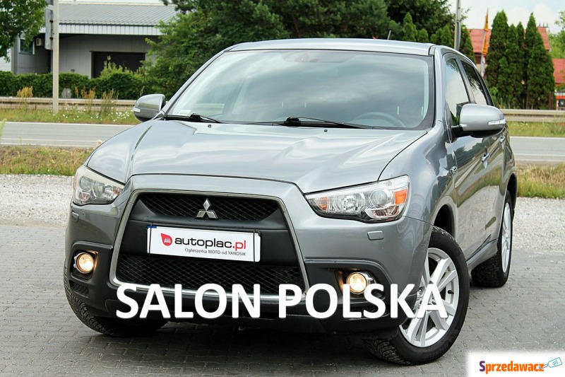 Mitsubishi ASX  SUV 2011,  1.6 benzyna - Na sprzedaż za 31 900 zł - Warszawa