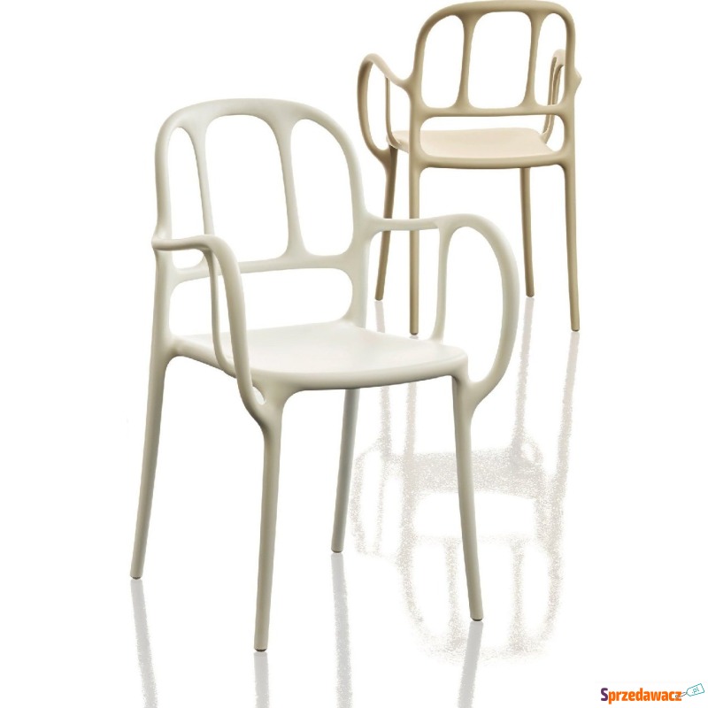Krzesło Mila beżowe - Krzesła kuchenne - Jasło