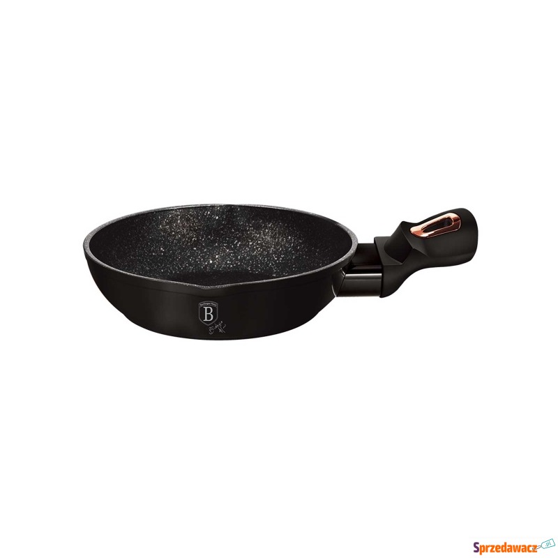 Mini patelnia BERLINGER HAUS 16cm bh-6134 black... - Patelnie i woki - Łódź