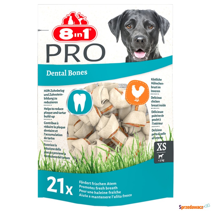 8in1 Pro Dental - XS, 21 x 12 g - Przysmaki dla psów - Grudziądz