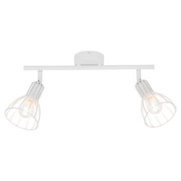 Lampa oprawa sufitowa Spot Light Megan 2x60W E14 biała 2743202 WYPRZEDAŻ OSTATNIE SZTUKI - wysyłka w