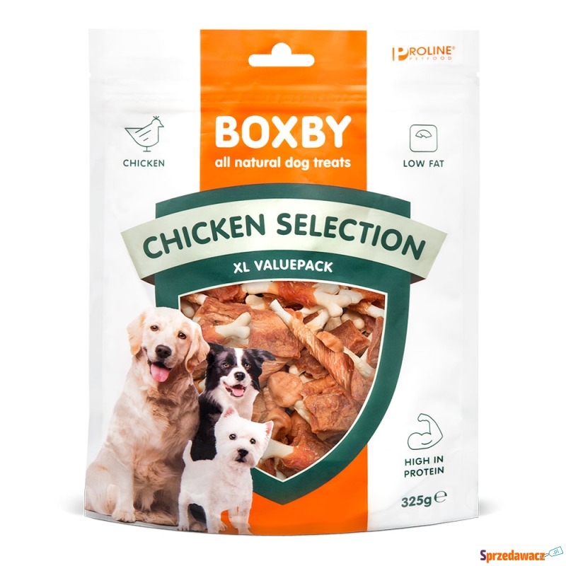 Boxby Snacks Chicken Selection - 325 g - Przysmaki dla psów - Łódź