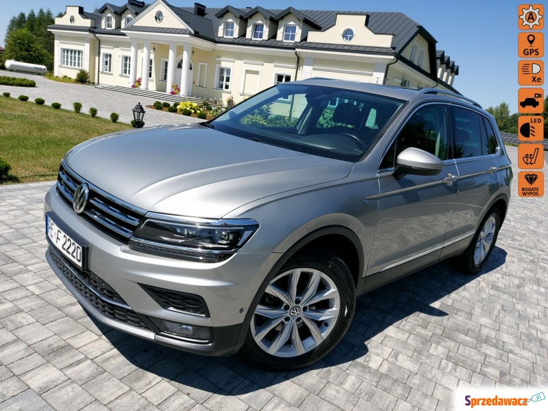 Volkswagen Tiguan  SUV 2019,  1.5 benzyna - Na sprzedaż za 94 900 zł - Drelów