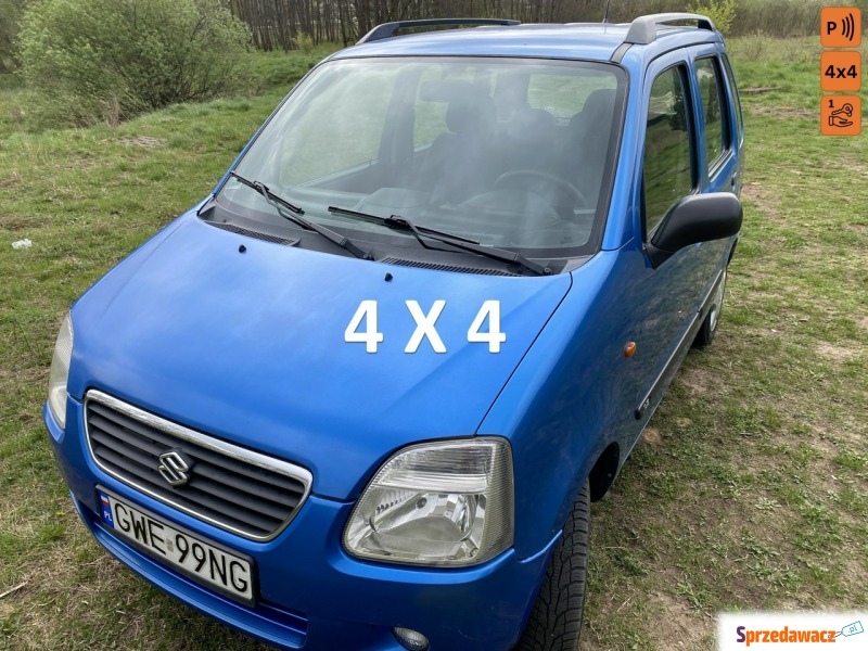 Suzuki Wagon R+  Hatchback 2002,  1.3 benzyna - Na sprzedaż za 9 900,00 zł - Wejherowo