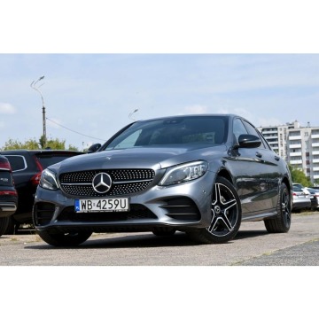 Mercedes C CLASS 2019 prod. AMGx2*SalonPL*Fvat23%*4x4*Nowe tarcze klocki przód i tył*Serwis olejowy